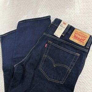 NWT Levi's Men's 517 Bootcut Jeans Size 40x34 Blue 100% Cotton Dark Wash